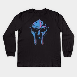 MF DOOM Mask Kids Long Sleeve T-Shirt